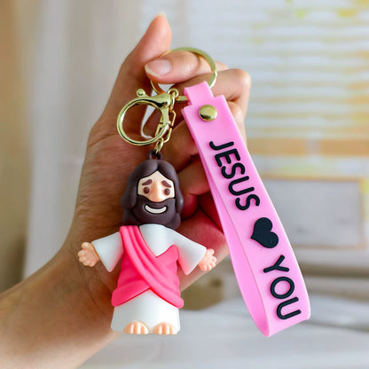 You Are Loved By Jesus Keychains